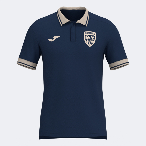 POLO MANGA CORTA STAFF PASEO FED. FUTBOL RUMANÍA