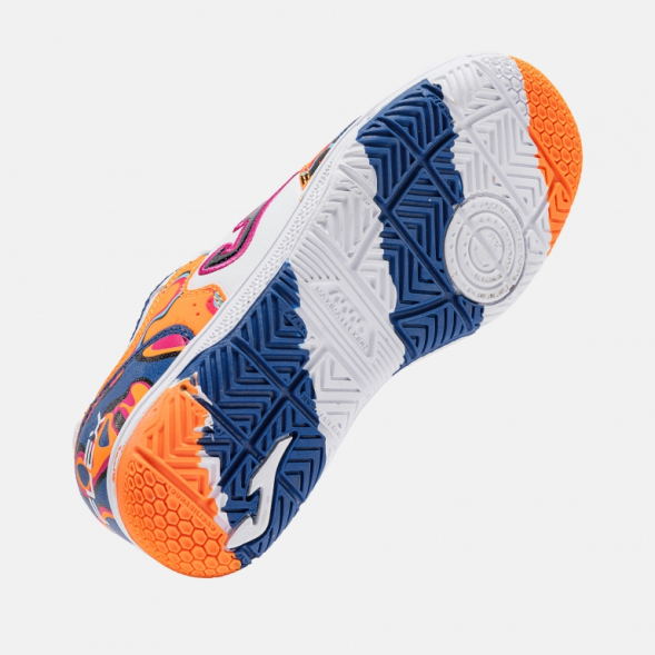 TOP FLEX JR 2672 BLANCO NARANJA INDOOR