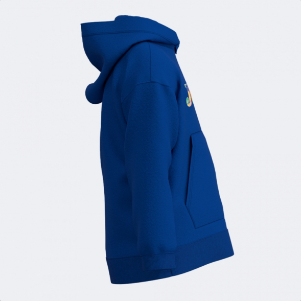 SUDADERA CON CAPUCHA LION AZUL