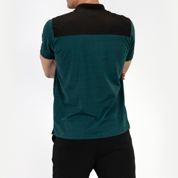 Поло с коротким рукавом WINNER II Зеленый-черный