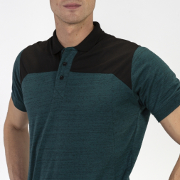 Поло с коротким рукавом WINNER II Зеленый-черный