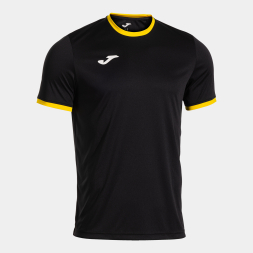 CAMISETA MANGA CORTA COMBI PREMIUM NEGRO AMARILLO