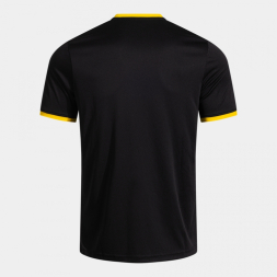 CAMISETA MANGA CORTA COMBI PREMIUM NEGRO AMARILLO