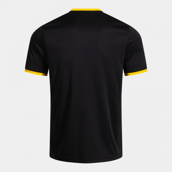 CAMISETA MANGA CORTA COMBI PREMIUM NEGRO AMARILLO