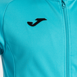 CHAQUETA CON CAPUCHA MENFIS TURQUESA FLÚOR