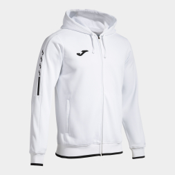 CHAQUETA CON CAPUCHA OLIMPIADA BLANCO