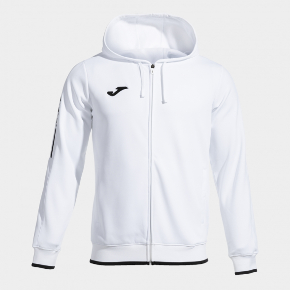 CHAQUETA CON CAPUCHA OLIMPIADA BLANCO