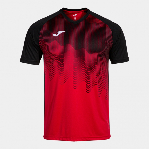 CAMISETA MANGA CORTA TIGER VI ROJO NEGRO