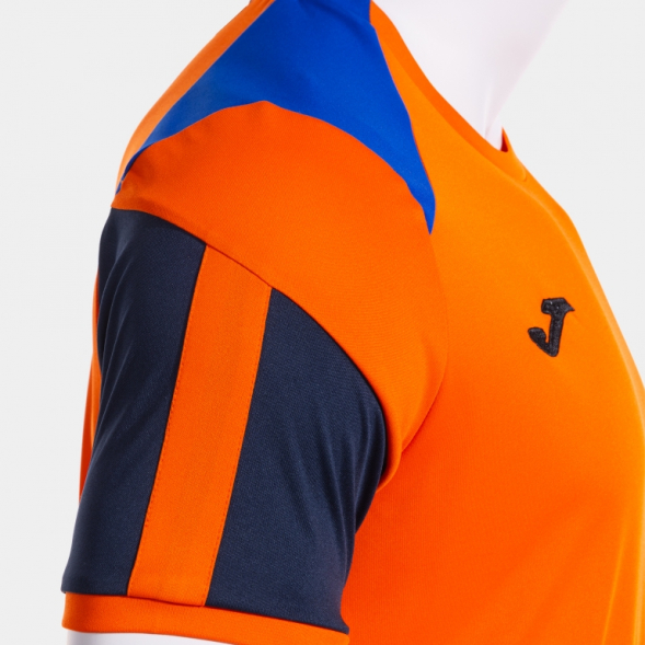 CAMISETA MANGA CORTA DANUBIO NARANJA DARK NAVY