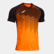 CAMISETA MANGA CORTA TIGER VI NARANJA NEGRO