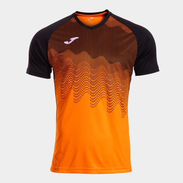 CAMISETA MANGA CORTA TIGER VI NARANJA NEGRO