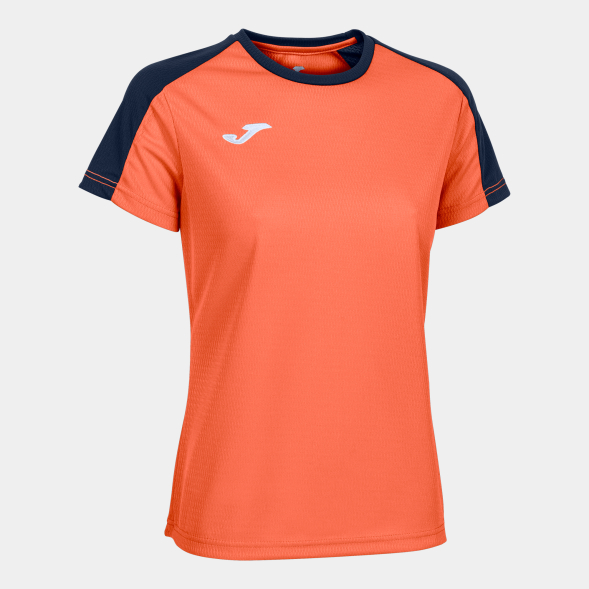 CAMISETA MANGA CORTA ECO CHAMPIONSHIP NARANJA FLÚOR MARINO