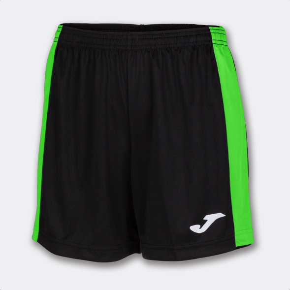SHORT MAXI NEGRO VERDE FLÚOR
