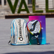 MOCHILA PREMIER PADEL VALLADOLID BLANCO NEGRO