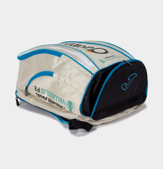 MOCHILA PREMIER PADEL VALLADOLID BLANCO NEGRO