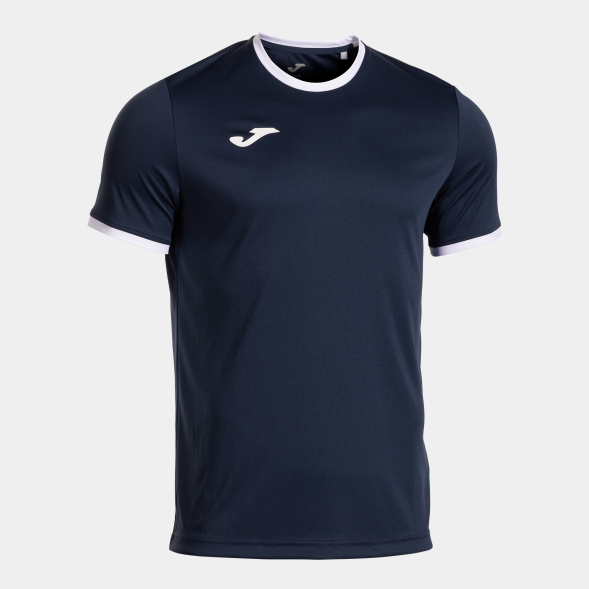 CAMISETA MANGA CORTA COMBI PREMIUM DARK NAVY BLANCO
