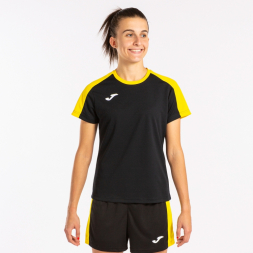 CAMISETA MANGA CORTA ECO CHAMPIONSHIP NEGRO AMARILLO