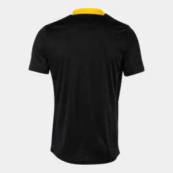 CAMISETA MANGA CORTA FLAG III NEGRO AMARILLO