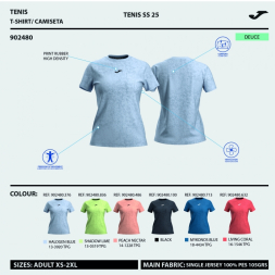 CAMISETA MANGA CORTA CHALLENGE AZUL