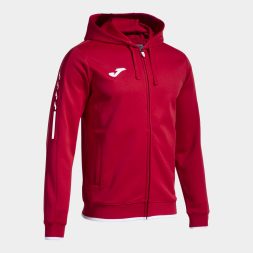 CHAQUETA CON CAPUCHA OLIMPIADA ROJO