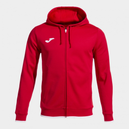 CHAQUETA CON CAPUCHA OLIMPIADA ROJO