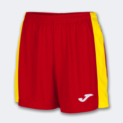 SHORT MAXI ROJO AMARILLO