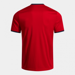 CAMISETA MANGA CORTA COMBI PREMIUM ROJO DARK NAVY