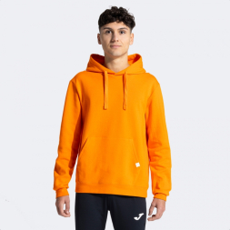 SUDADERA CON CAPUCHA UNIVERSO NARANJA