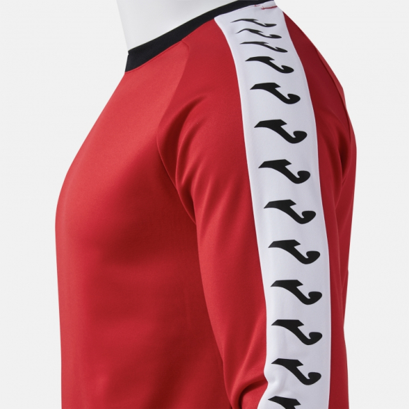 SUDADERA HEROIC ROJO NEGRO