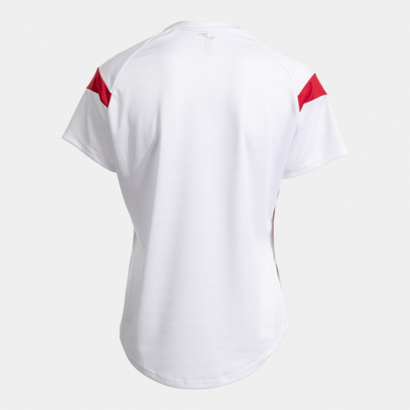CAMISETA MANGA CORTA MONTREAL BLANCO ROJO