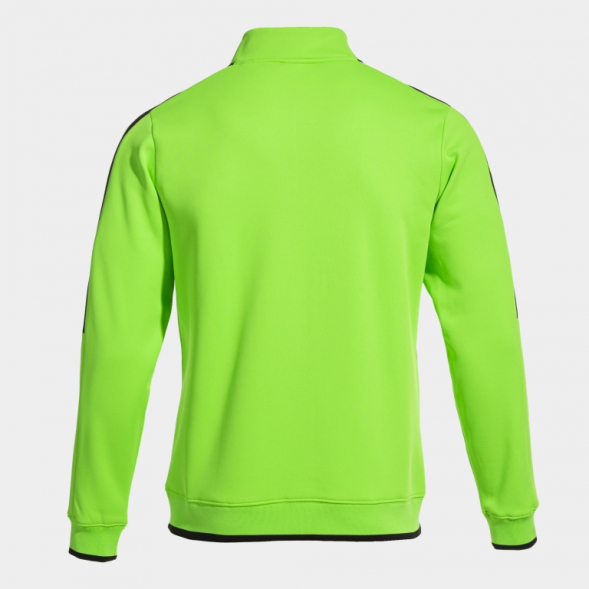SUDADERA OLIMPIADA VERDE FLÚOR NEGRO