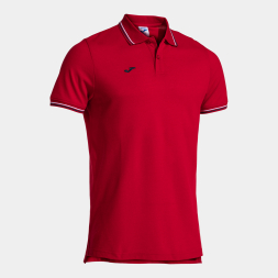 POLO MANGA CORTA CONFORT CLASSIC ROJO MARINO