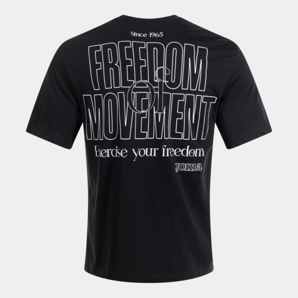 CAMISETA MANGA CORTA STEP NEGRO