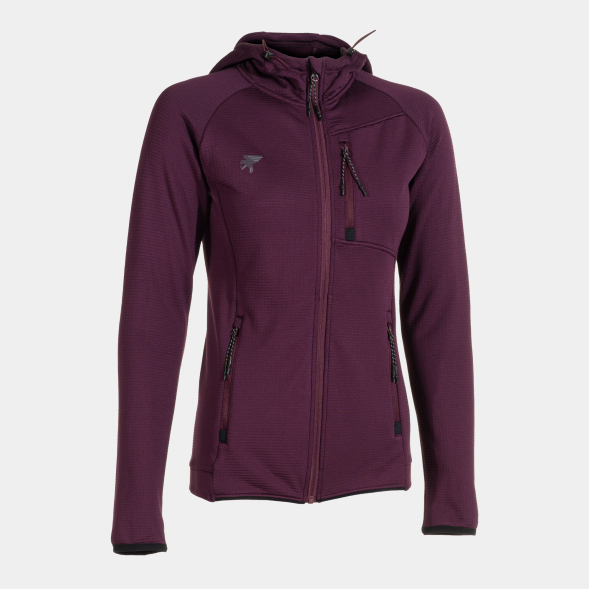 CHAQUETA CON CAPUCHA EXPLORER BURDEOS