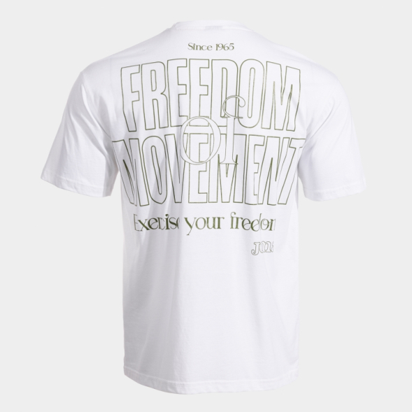 CAMISETA MANGA CORTA STEP BLANCO