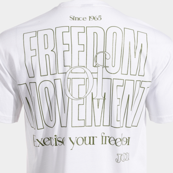 CAMISETA MANGA CORTA STEP BLANCO