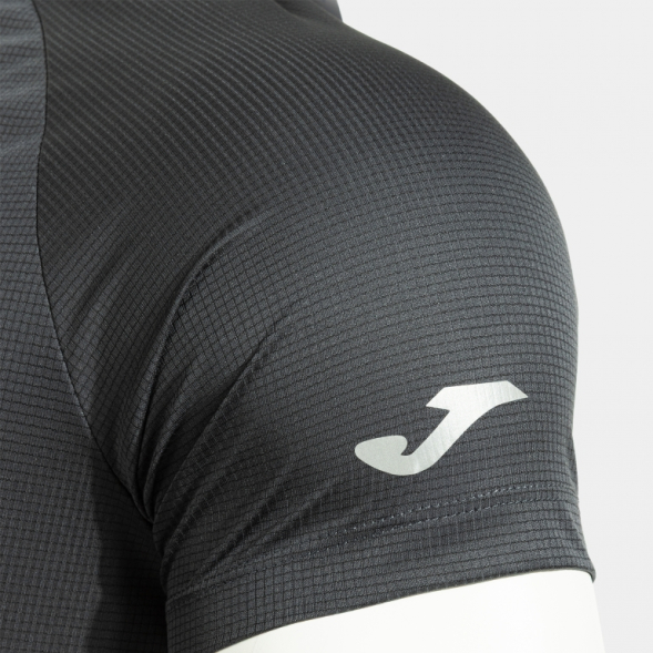 CAMISETA MANGA CORTA ICONIC ANTRACITA NEGRO