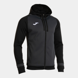 CHAQUETA CON CAPUCHA LIDER ANTRACITA NEGRO