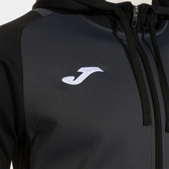 CHAQUETA CON CAPUCHA LIDER ANTRACITA NEGRO