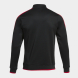 SUDADERA OLIMPIADA NEGRO ROJO