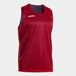 CAMISETA SIN MANGAS ARO REVERSIBLE ROJO MARINO